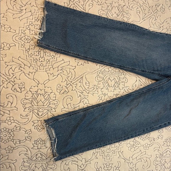 American Eagle Outfitters Women's Strigid Curvy High Waisted Stovepipe Jeans - Picture 7 of 10